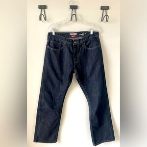 NWOT, Levi’s Denizen 218 Straight Fit denim jeans, dark wash, men’s 34 x 30